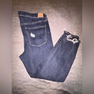 American Eagle Outfitters Dark Blue Denim Jeans